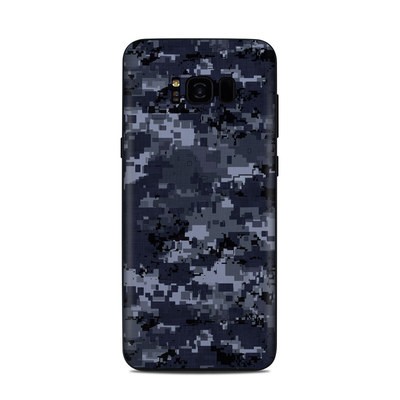 Samsung Galaxy S8 Plus Skin - Digital Navy Camo