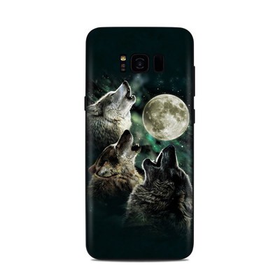 Samsung Galaxy S8 Plus Skin - Three Wolf Moon