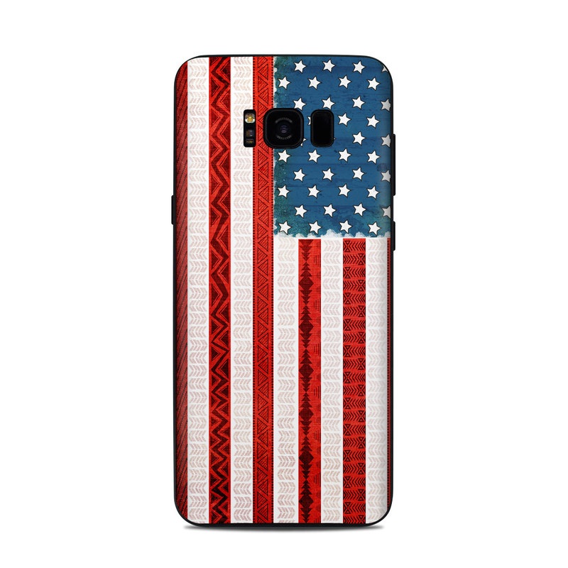 Samsung Galaxy S8 Plus Skin - American Tribe (Image 1)
