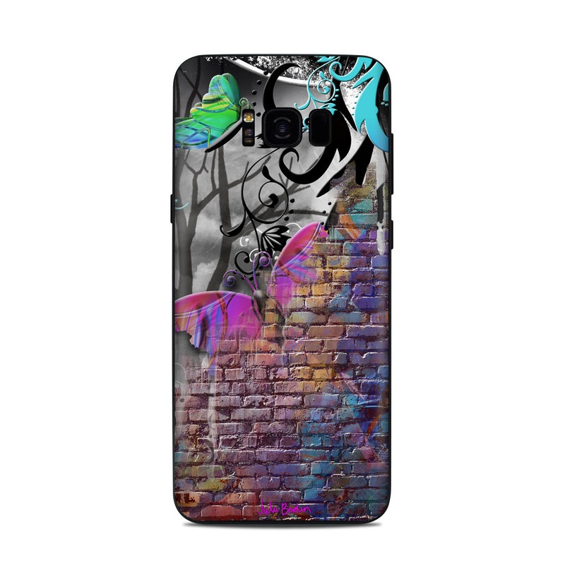 Samsung Galaxy S8 Plus Skin - Butterfly Wall (Image 1)