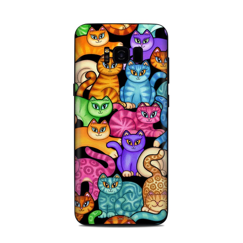 Samsung Galaxy S8 Plus Skin - Colorful Kittens (Image 1)