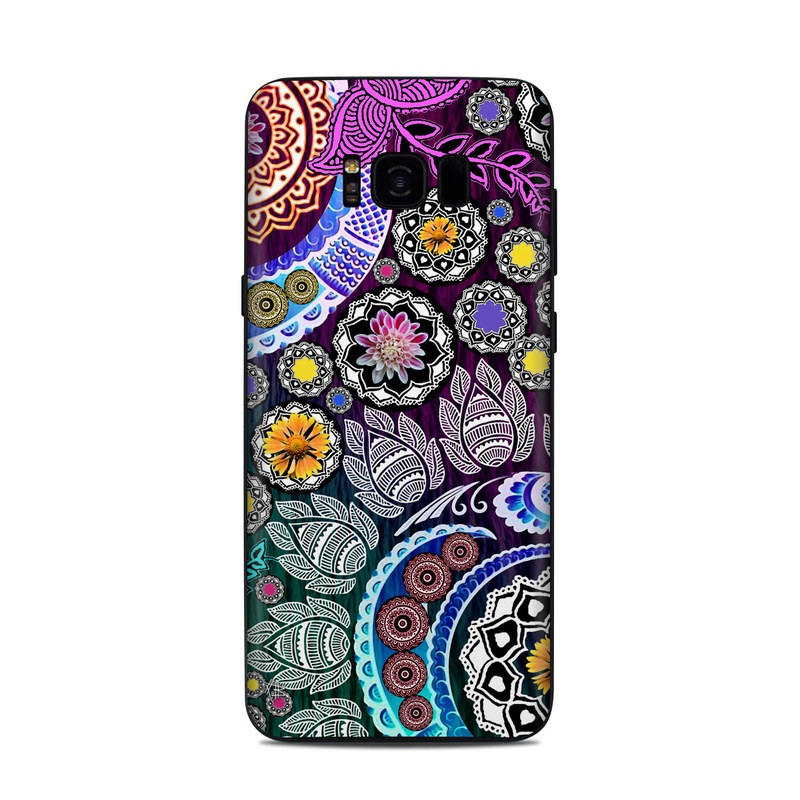 Samsung Galaxy S8 Plus Skin - Mehndi Garden (Image 1)
