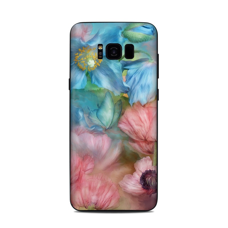Samsung Galaxy S8 Plus Skin - Poppy Garden (Image 1)
