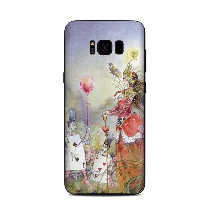Samsung Galaxy S8 Plus Skin - Queen of Hearts (Image 1)