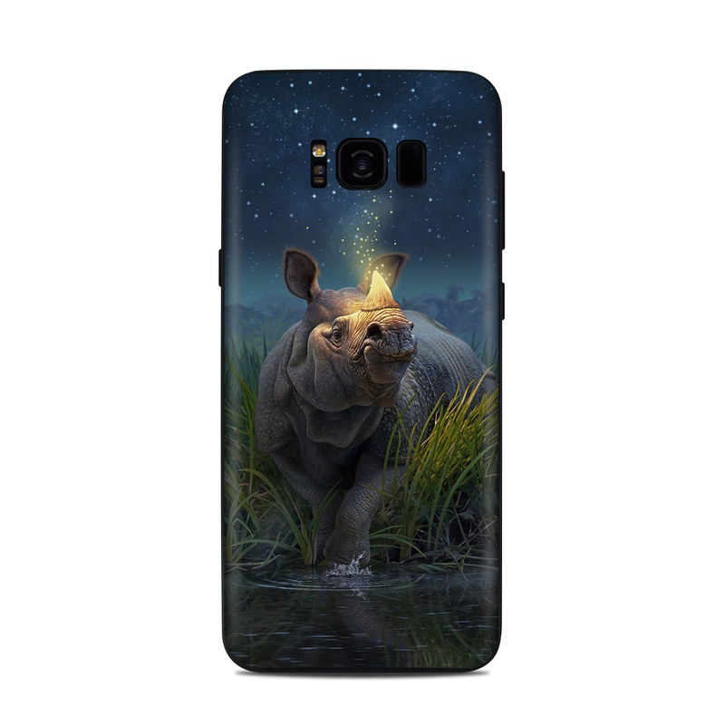 Samsung Galaxy S8 Plus Skin - Rhinoceros Unicornis (Image 1)