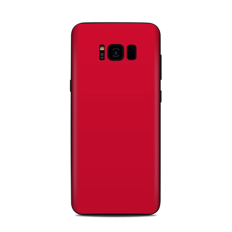 Samsung Galaxy S8 Plus Skin - Solid State Red (Image 1)