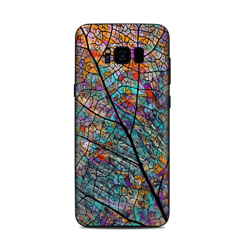 Samsung Galaxy S8 Plus Skin - Stained Aspen (Image 1)