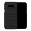 Samsung Galaxy S8 Plus Clip Case - Black Woodgrain