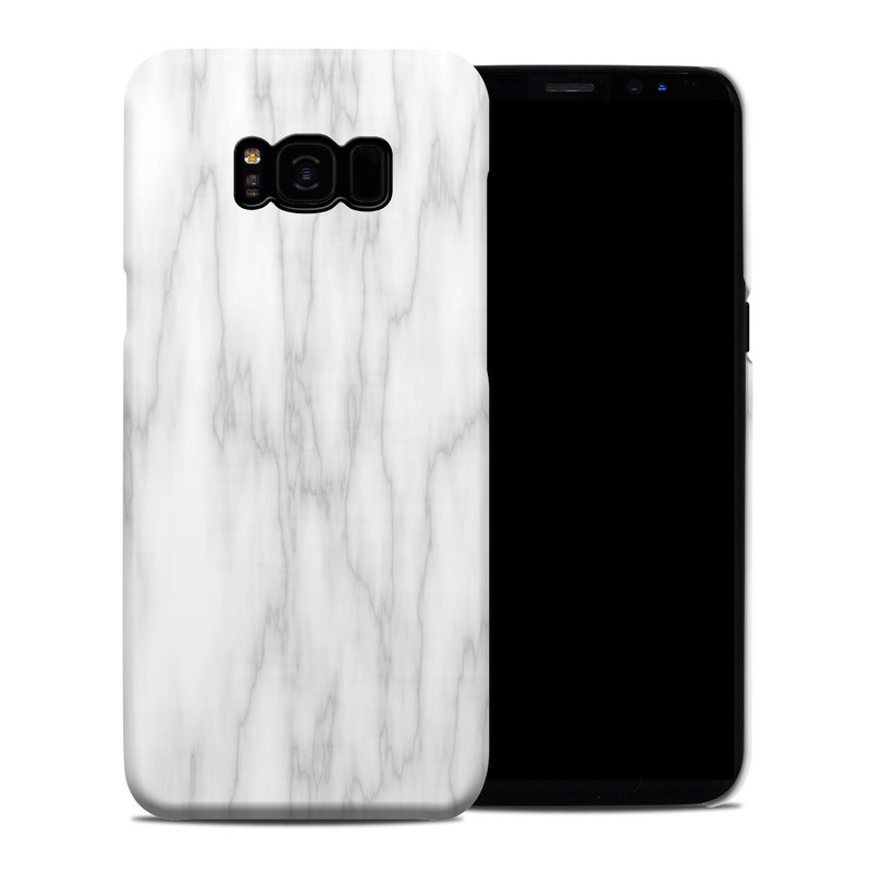 Samsung Galaxy S8 Plus Clip Case - Bianco Marble (Image 1)