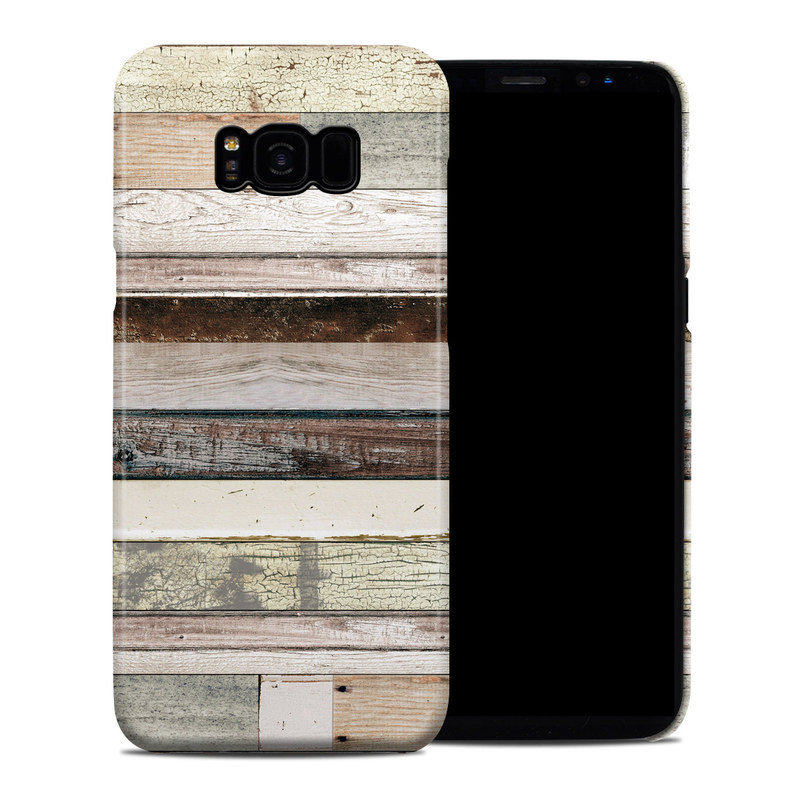 Samsung Galaxy S8 Plus Clip Case - Eclectic Wood (Image 1)