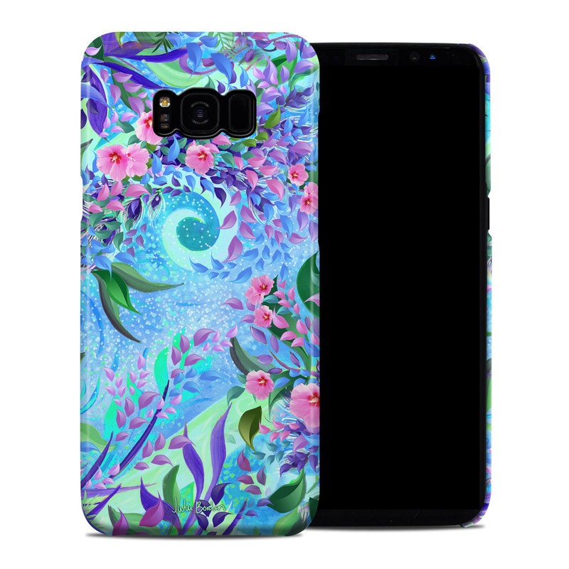 Samsung Galaxy S8 Plus Clip Case - Lavender Flowers (Image 1)