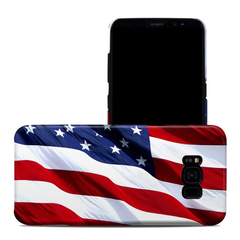 Samsung Galaxy S8 Plus Clip Case - Patriotic (Image 1)