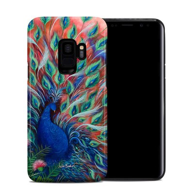 Samsung Galaxy S9 Hybrid Case - Coral Peacock