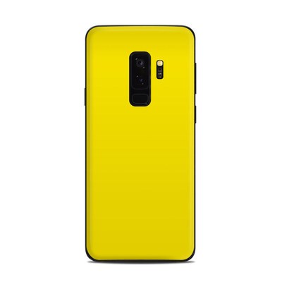 Samsung Galaxy S9 Plus Skin - Solid State Yellow