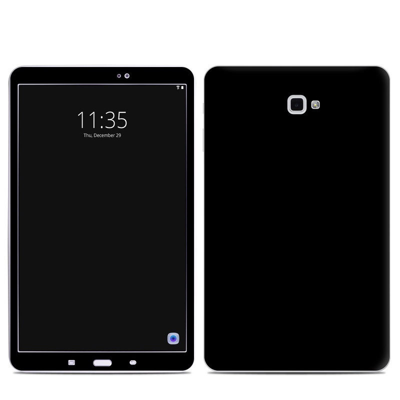 Samsung Galaxy Tab A Skin - Solid State Black (Image 1)