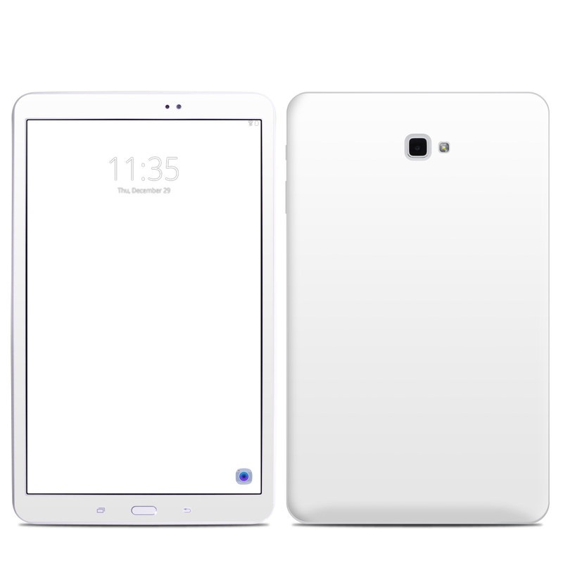 Samsung Galaxy Tab A Skin - Solid State White (Image 1)