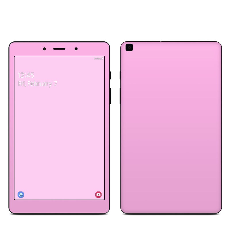 Samsung Galaxy Tab A 8in 2019 Skin - Solid State Pink (Image 1)