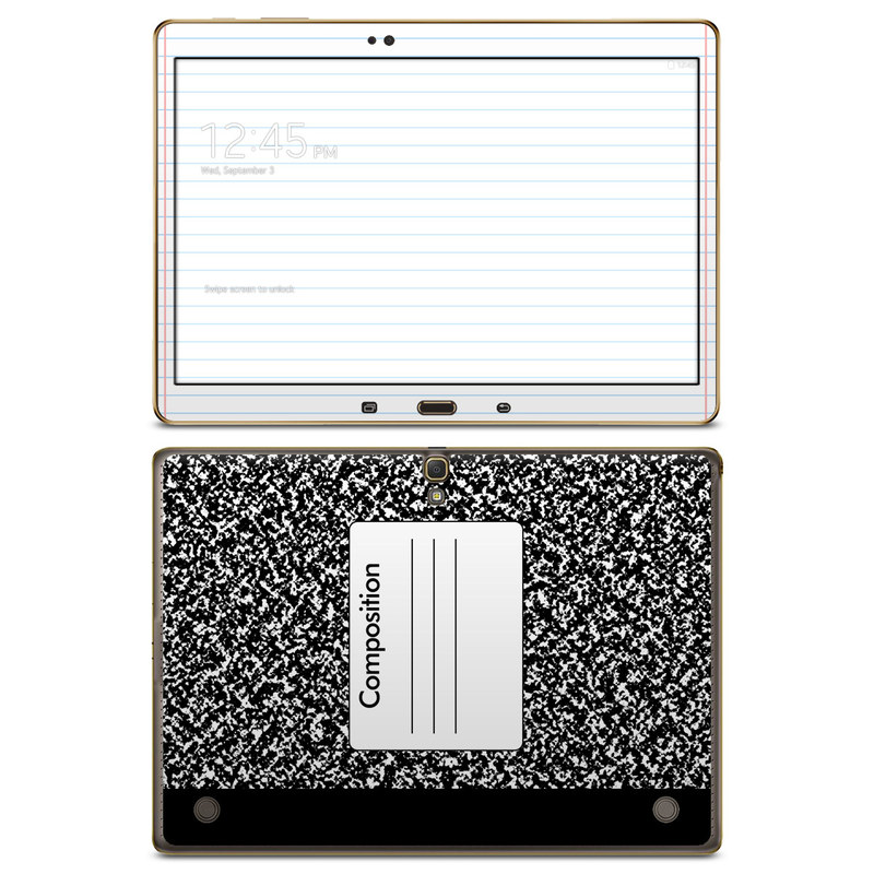 Samsung Galaxy Tab S 10.5in Skin - Composition Notebook (Image 1)