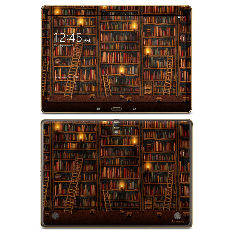 Samsung Galaxy Tab S 10.5in Skin - Library (Image 1)