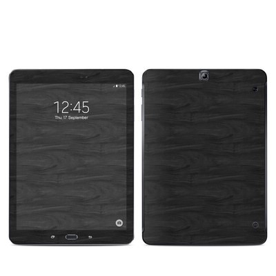 Samsung Galaxy Tab S2 9-7 Skin - Black Woodgrain