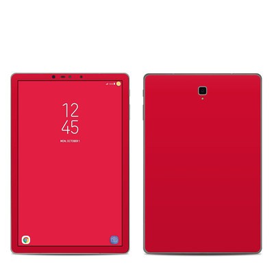 Samsung Galaxy Tab S4 Skin - Solid State Red
