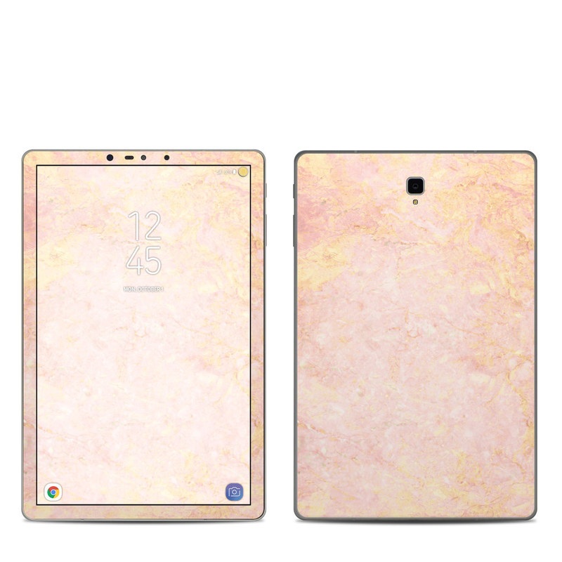 Samsung Galaxy Tab S4 Skin - Rose Gold Marble (Image 1)