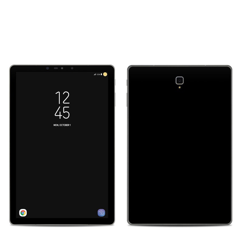 Samsung Galaxy Tab S4 Skin - Solid State Black (Image 1)