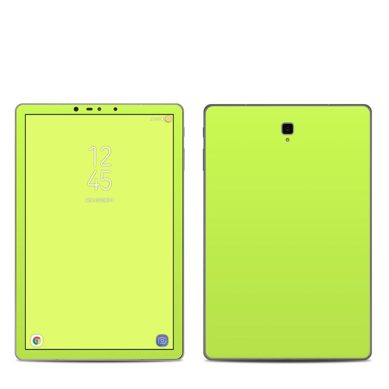 Samsung Galaxy Tab S4 Skin - Solid State Lime (Image 1)