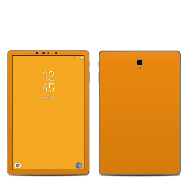 Samsung Galaxy Tab S4 Skin - Solid State Orange (Image 1)