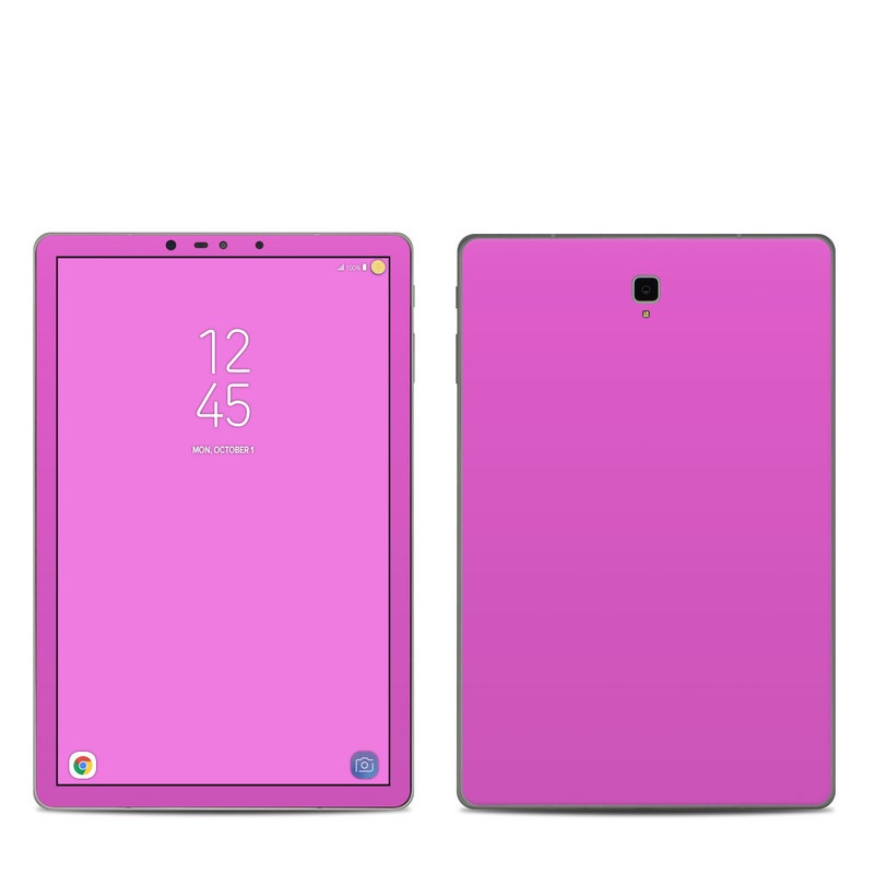 Samsung Galaxy Tab S4 Skin - Solid State Vibrant Pink (Image 1)