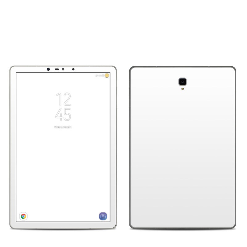 Samsung Galaxy Tab S4 Skin - Solid State White (Image 1)