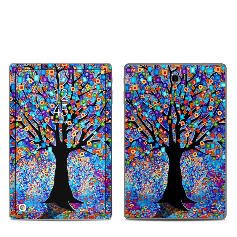 Samsung Galaxy Tab S4 Skin - Tree Carnival (Image 1)