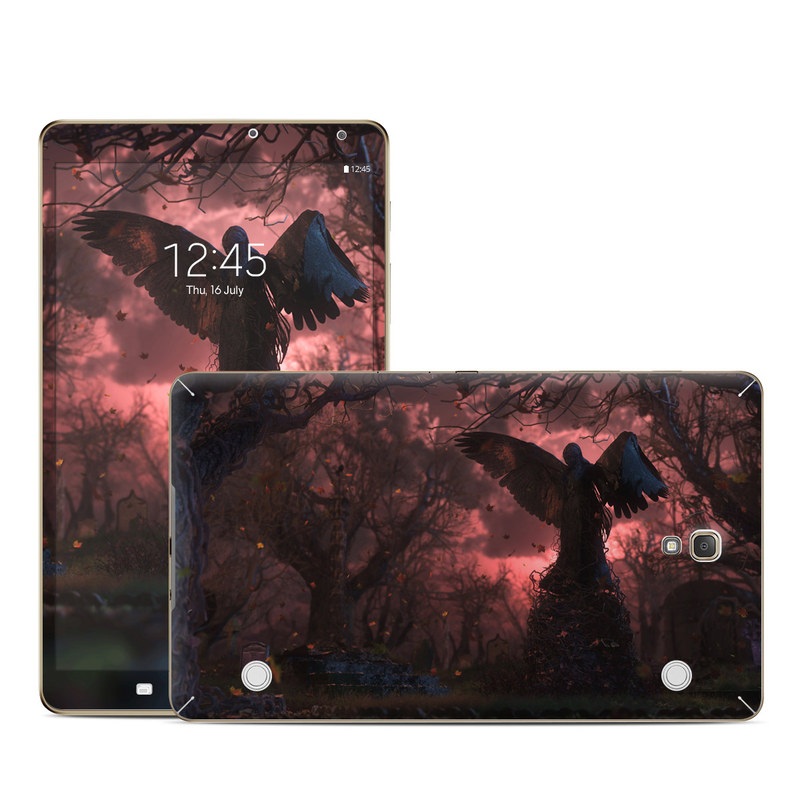 Samsung Galaxy Tab S 8.4in Skin - Black Angel (Image 1)