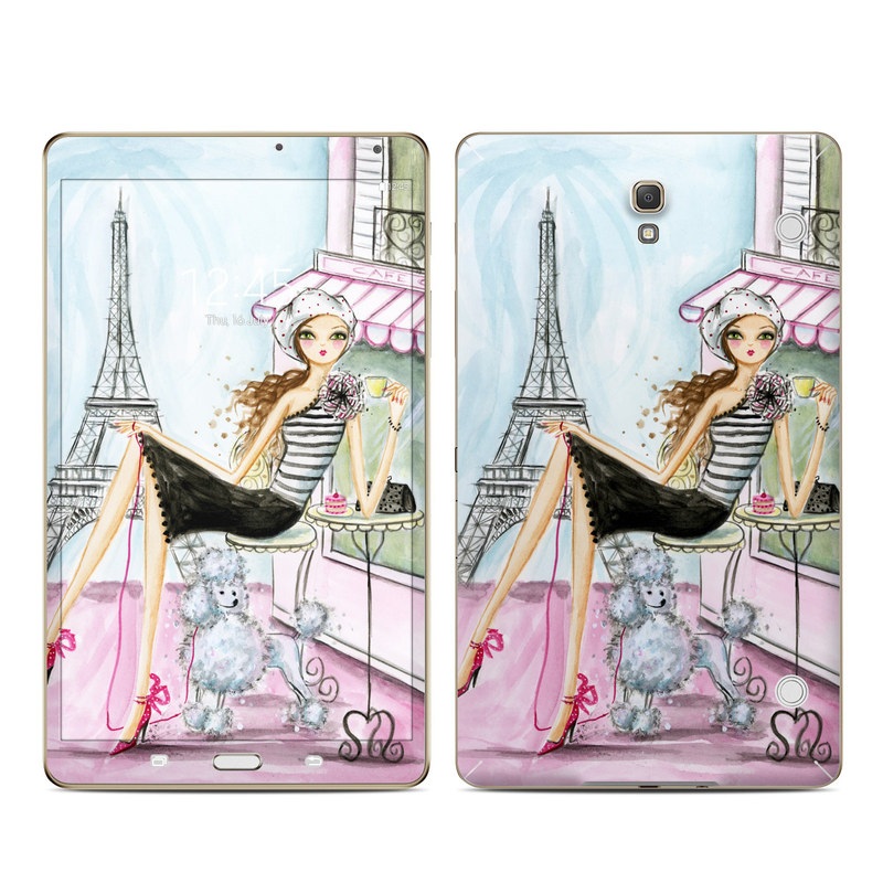 Samsung Galaxy Tab S 8.4in Skin - Cafe Paris (Image 1)