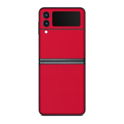 Samsung Galaxy Z Flip 3 Skin - Solid State Red