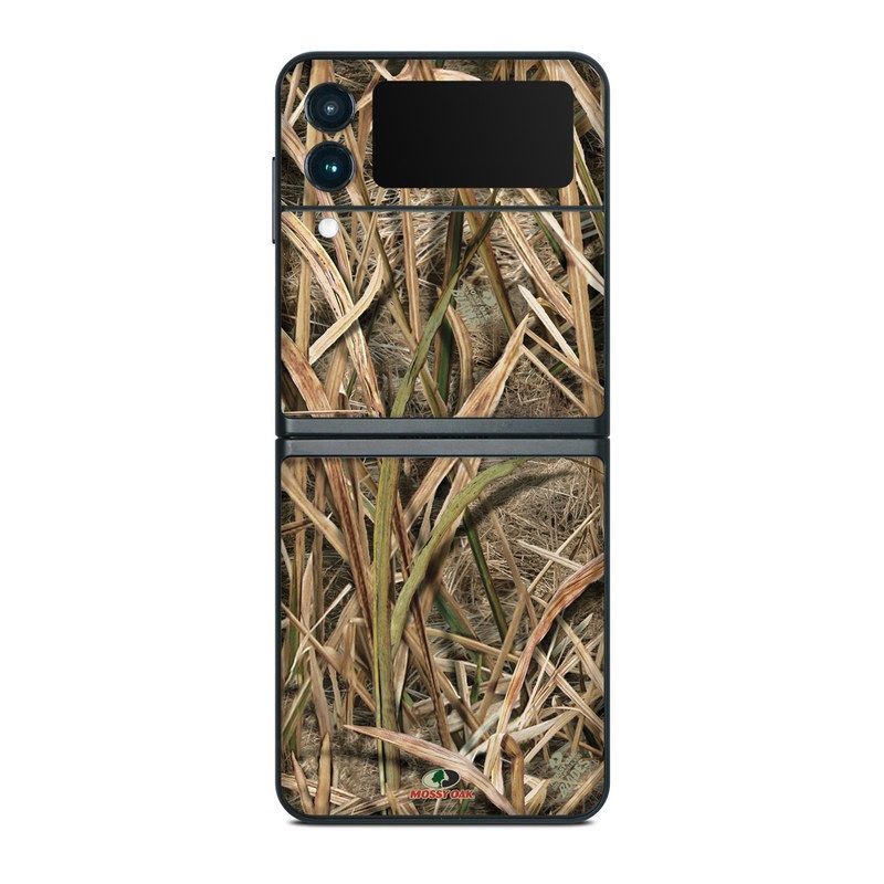 Samsung Galaxy Z Flip 3 Skin - Shadow Grass Blades (Image 1)