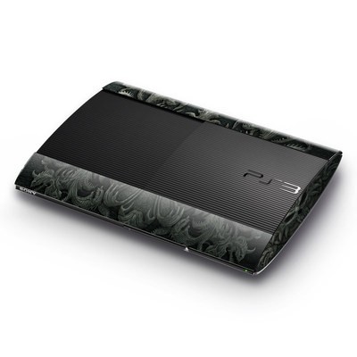 Sony Playstation 3 Super Slim Skin - Black Book