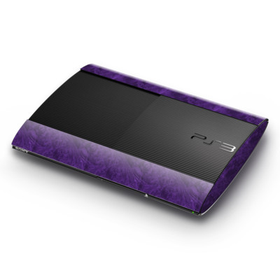 Sony Playstation 3 Super Slim Skin - Purple Lacquer