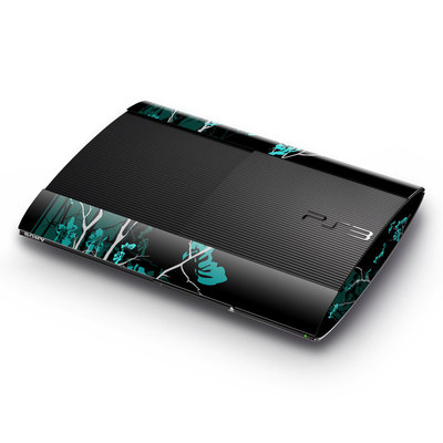 Sony Playstation 3 Super Slim Skin - Aqua Tranquility