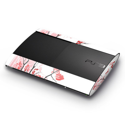 Sony Playstation 3 Super Slim Skin - Pink Tranquility