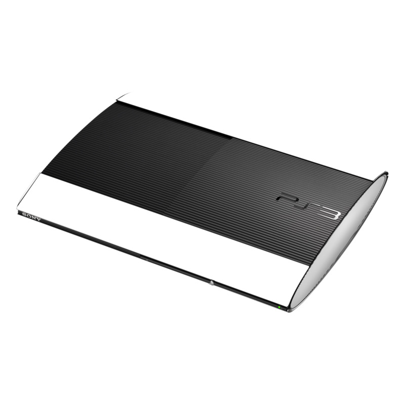 Sony Playstation 3 Super Slim Skin - Solid State White (Image 1)