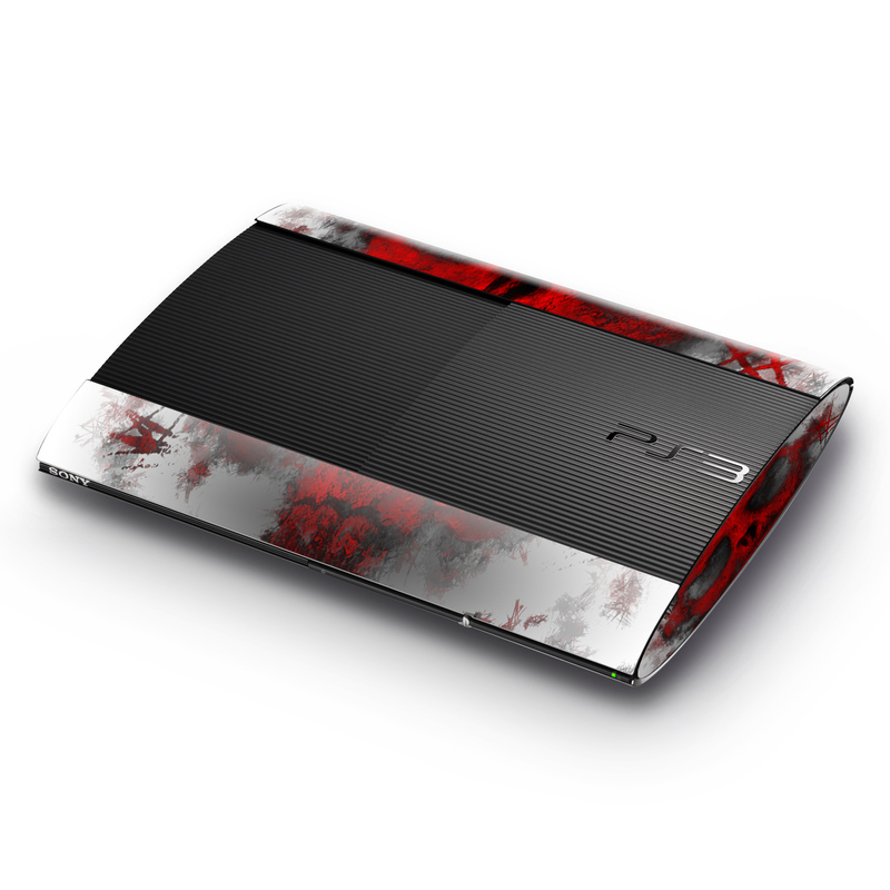 Sony Ps3 Super Slim Skin War Light By Gaming Decalgirl