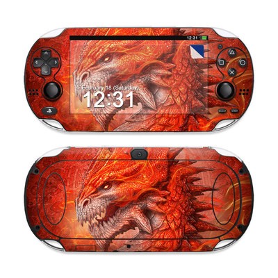 Sony PS Vita Skin - Flame Dragon