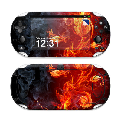 Sony PS Vita Skin - Flower Of Fire