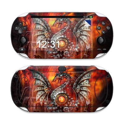 Sony PS Vita Skin - Furnace Dragon