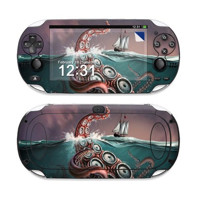 Sony PS Vita Skin - Kraken