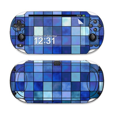 Sony PS Vita Skin - Blue Mosaic