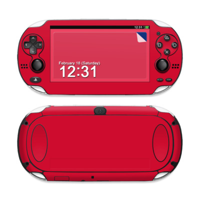 Sony PS Vita Skin - Solid State Red