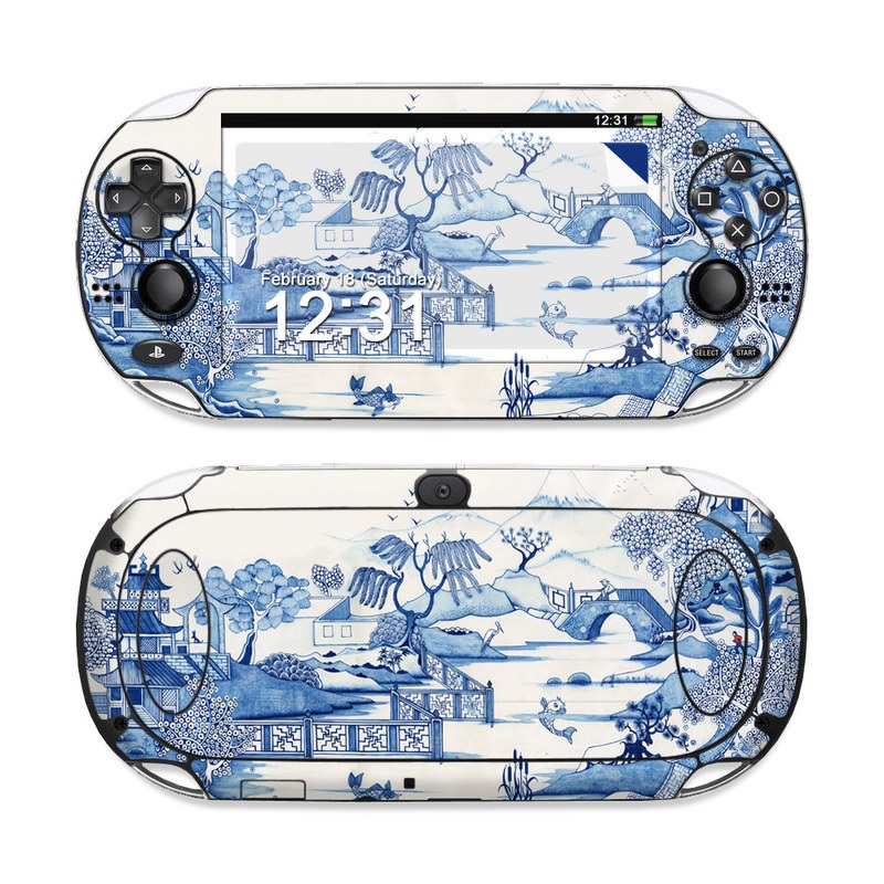 Sony PS Vita Skin - Blue Willow (Image 1)