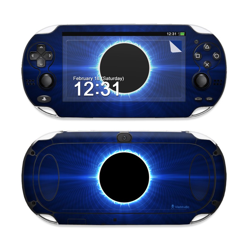 Sony PS Vita Skin - Blue Star Eclipse (Image 1)